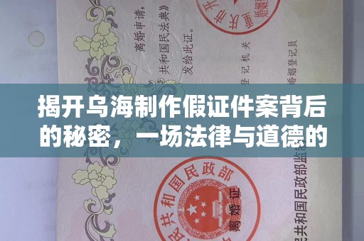 温州揭开乌海制作假证件案背后的秘密，一场法律与道德的较量